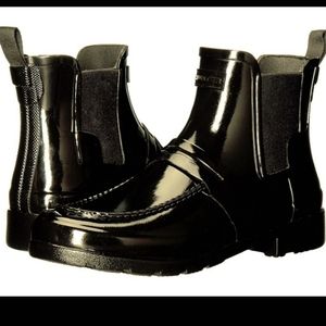 Hunter – Original Refined Waterproof Penny Loafer Chelsea Boot